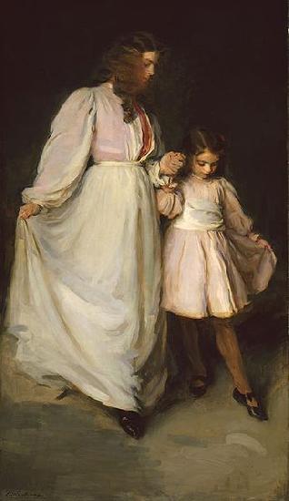 Cecilia Beaux Dorothea and Francesca a.k.a. The Dancing Lesson Germany oil painting art